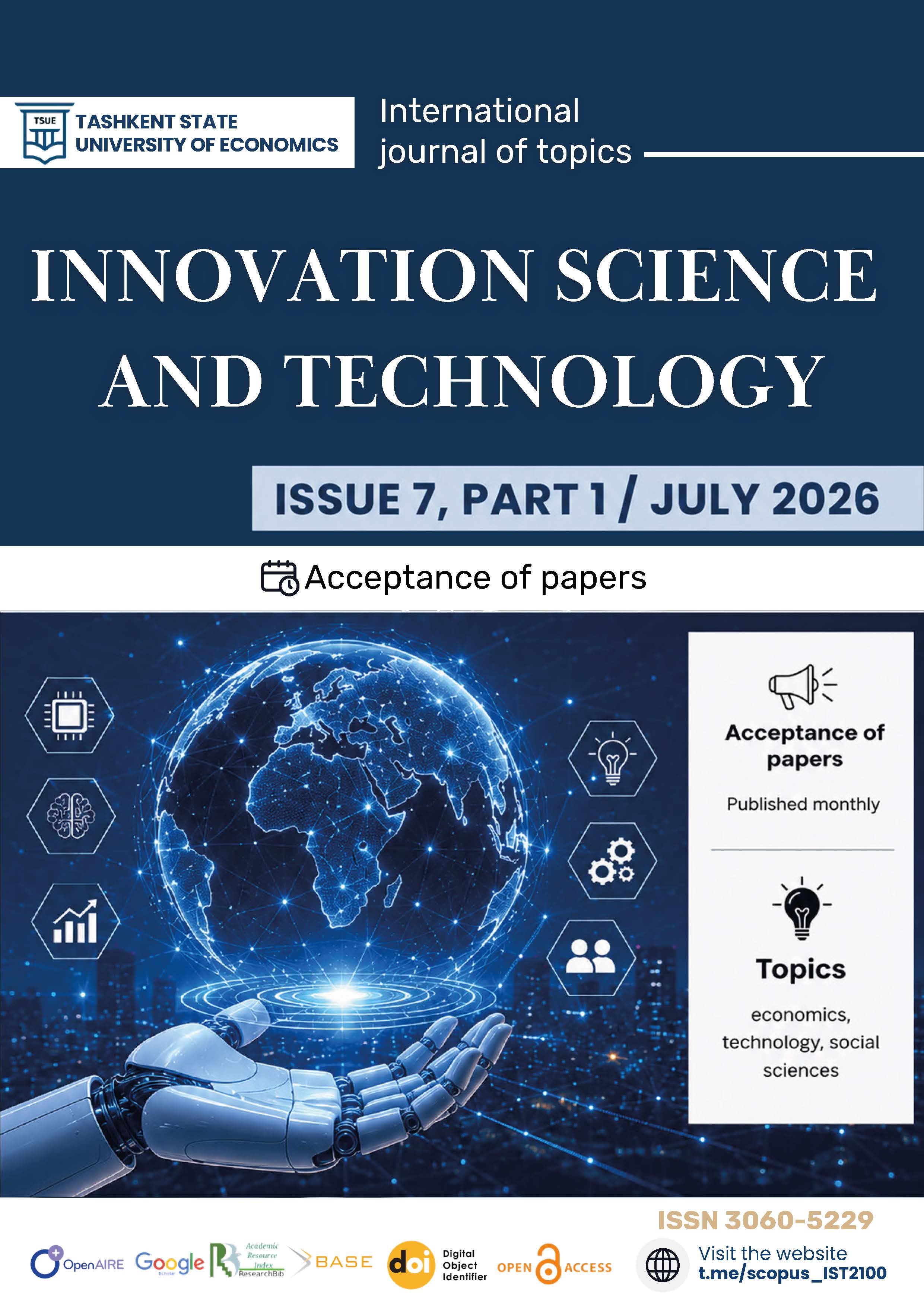 Vol. 2 No. 7 (2026): Innovation Science and Technology 